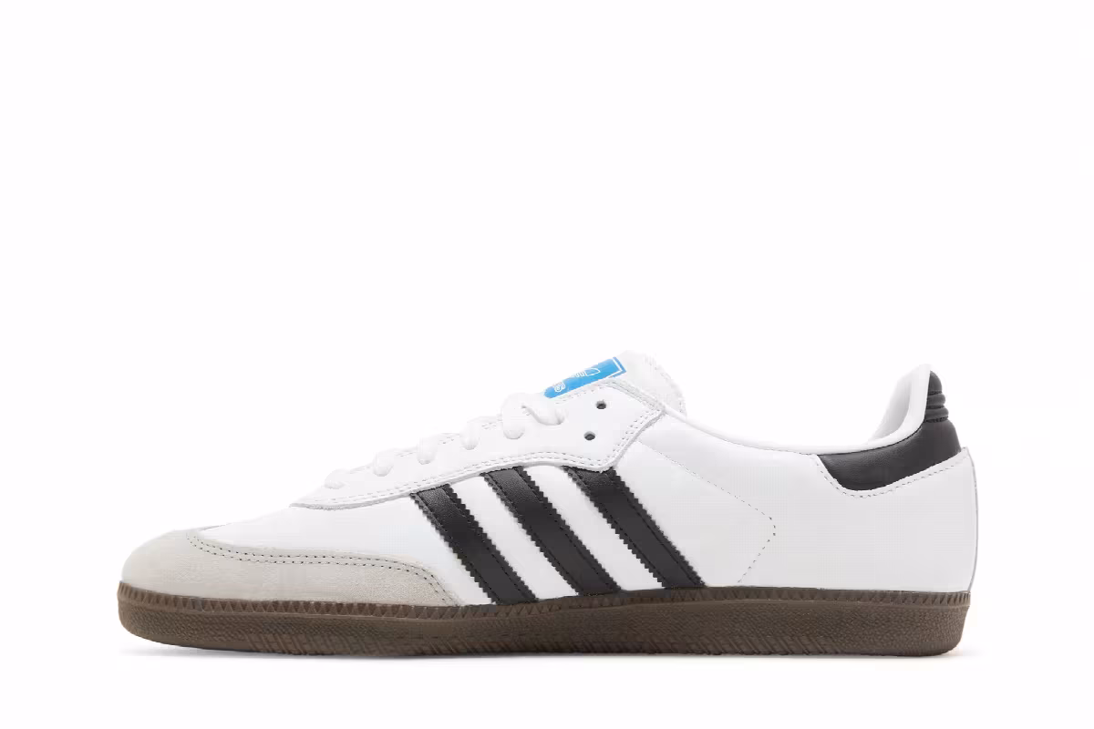 adidas Samba ADV White Black Gum, view 4