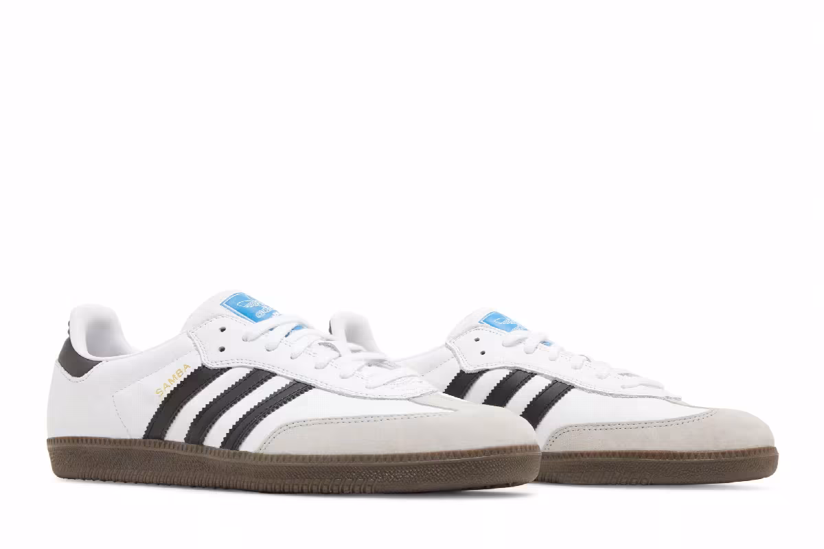 adidas Samba ADV White Black Gum, view 9