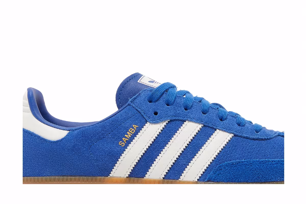 adidas Samba OG Royal Blue Gum, view 3