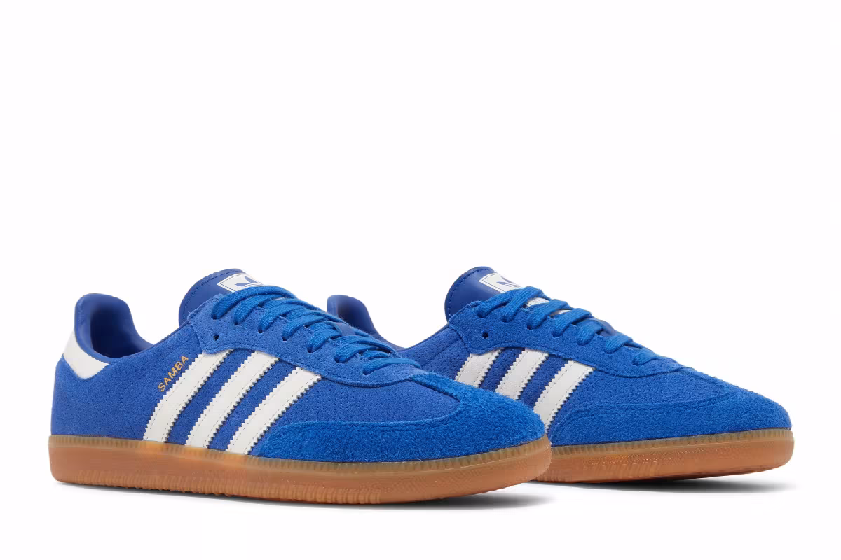 adidas Samba OG Royal Blue Gum, view 9