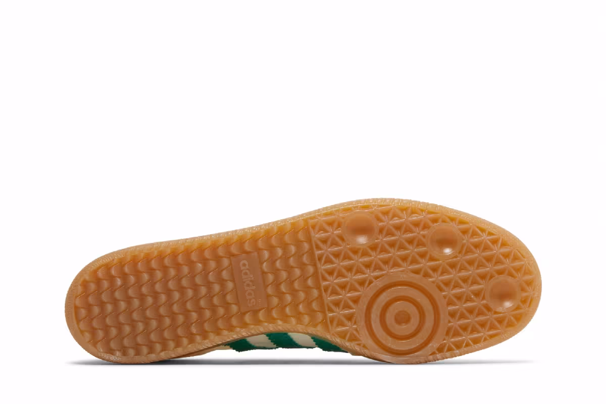 Wales Bonner x adidas Samba Cream White Bold Green, view 5