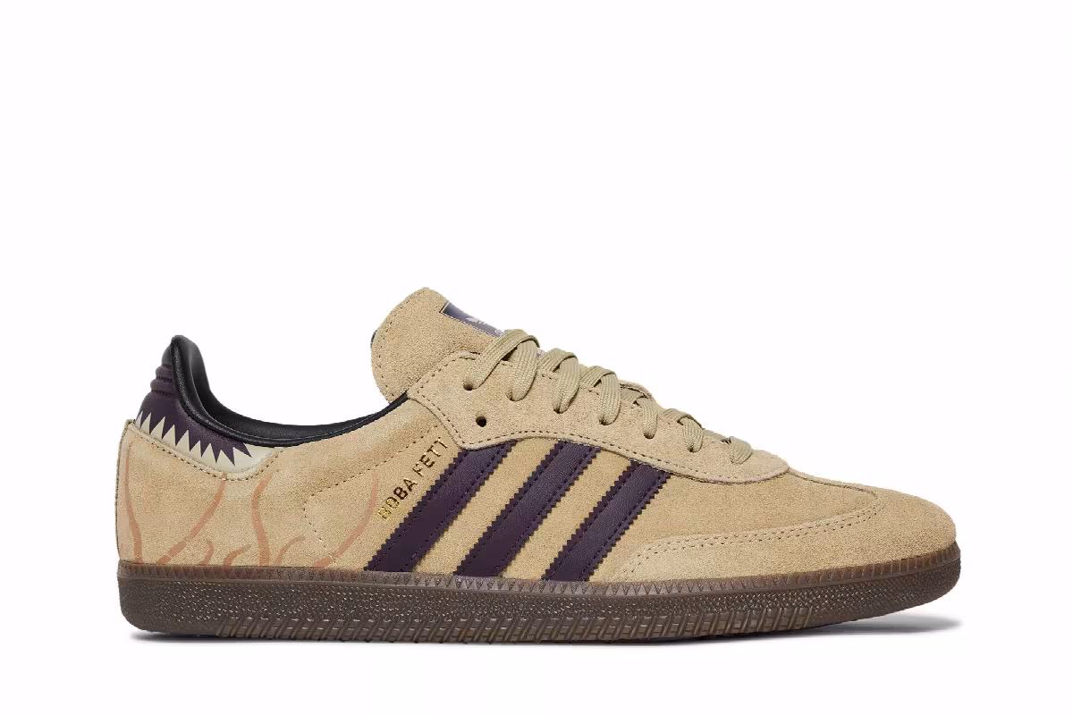 Star Wars x adidas Samba Boba Fett Sarlacc Pit, view 2