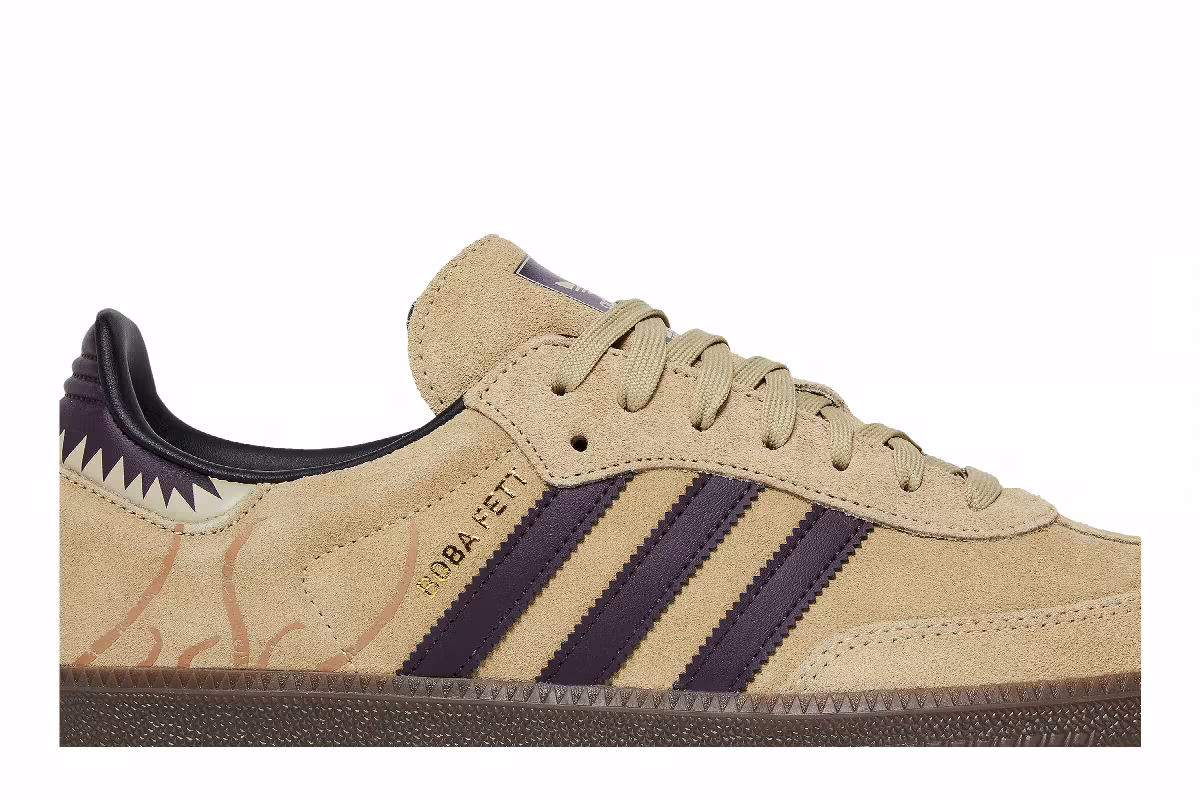 Star Wars x adidas Samba Boba Fett Sarlacc Pit, view 3