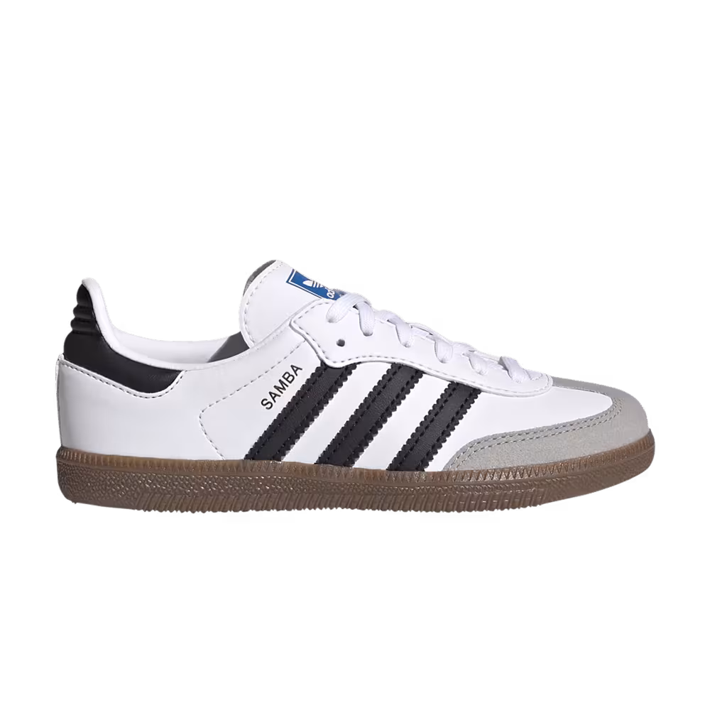 adidas Samba OG J White Black Gum