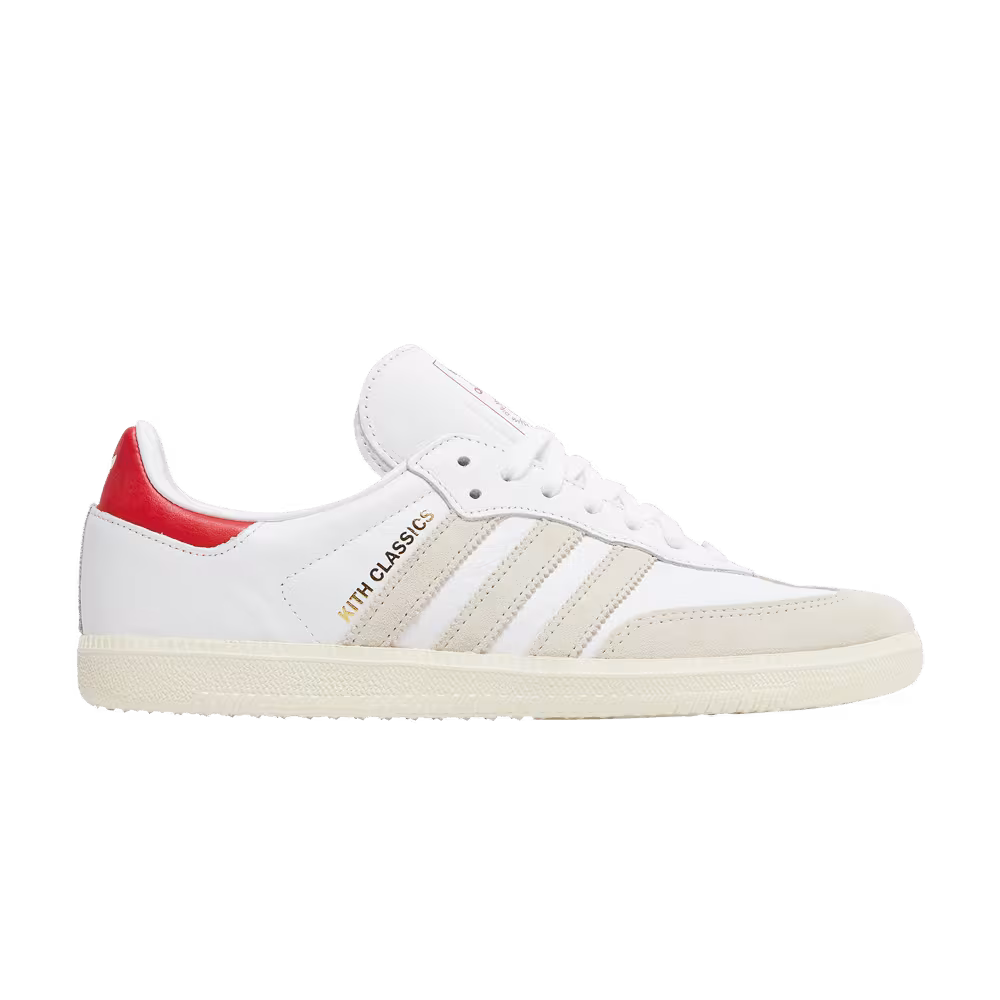 Kith x adidas Samba OG Classics Program - White Red