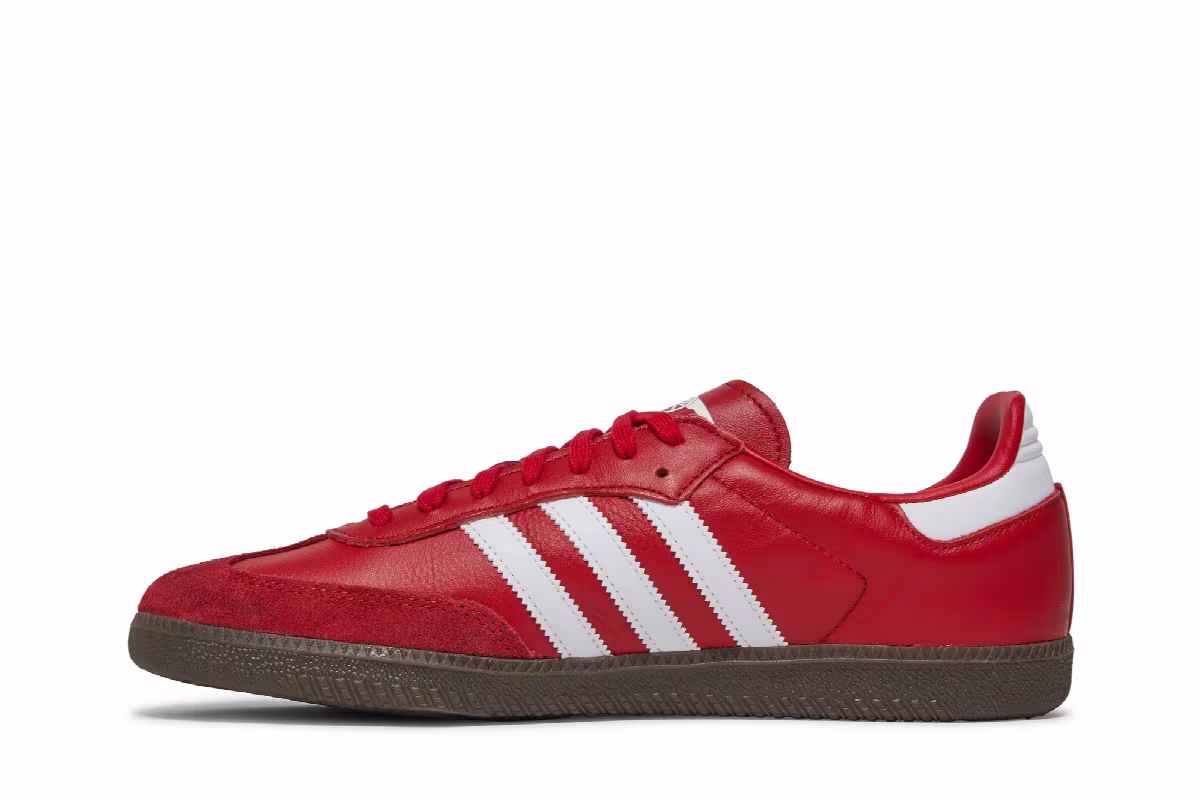 Arsenal FC x adidas Samba Team Power Red, view 4