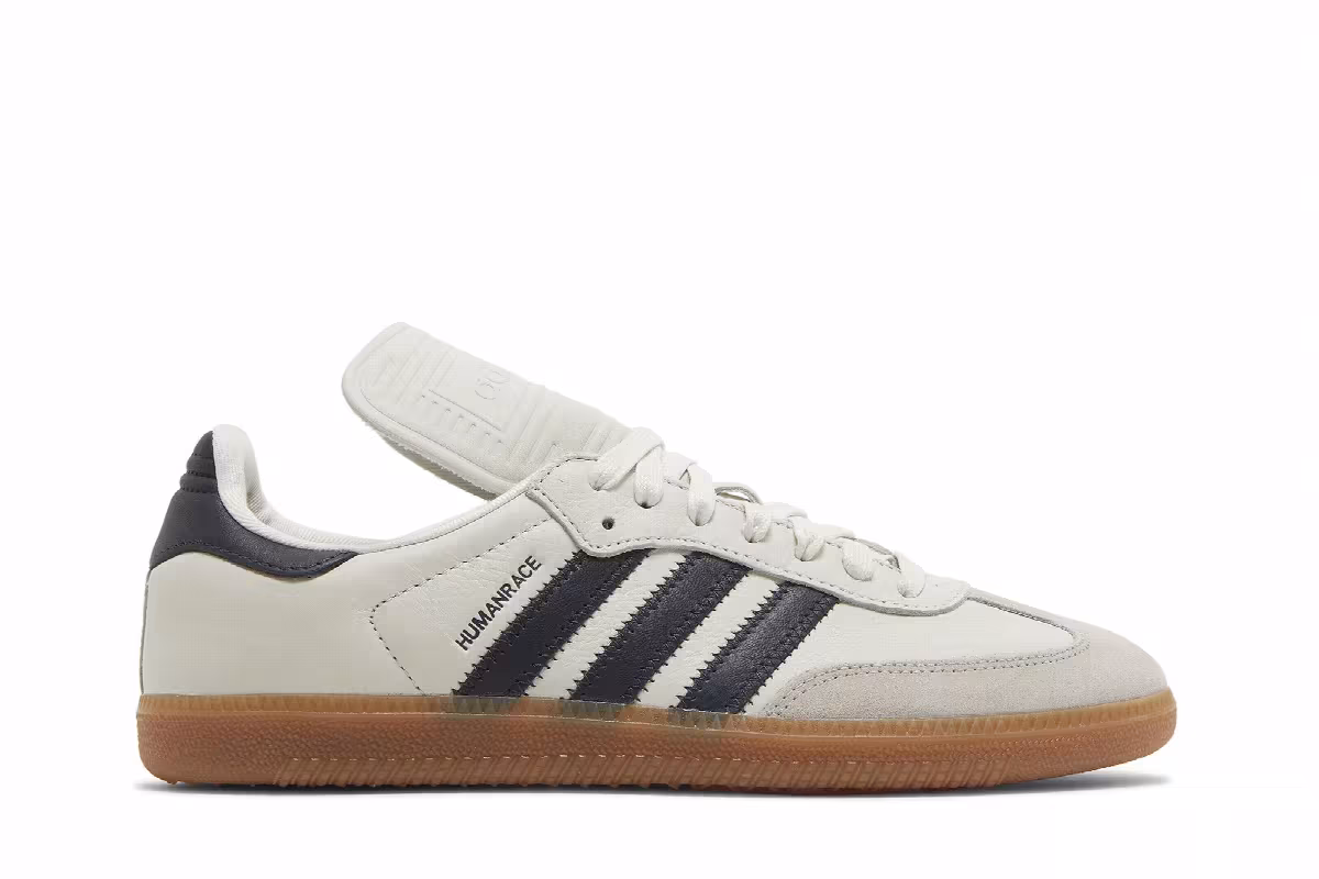 Pharrell x adidas Samba Human Race Cloud White, view 2