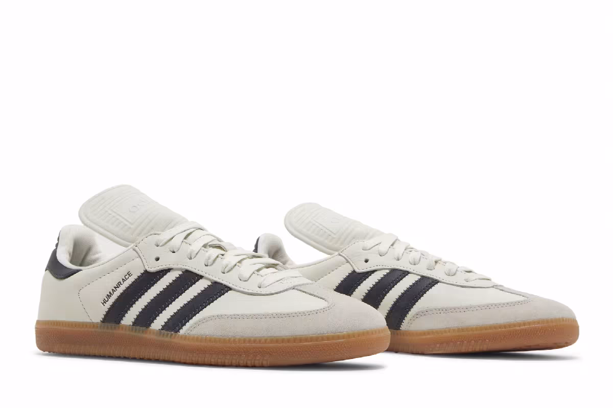 Pharrell x adidas Samba Human Race Cloud White, view 9