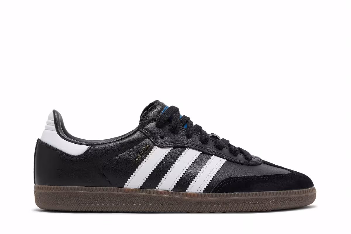 adidas Samba ADV Black White Gum, view 2