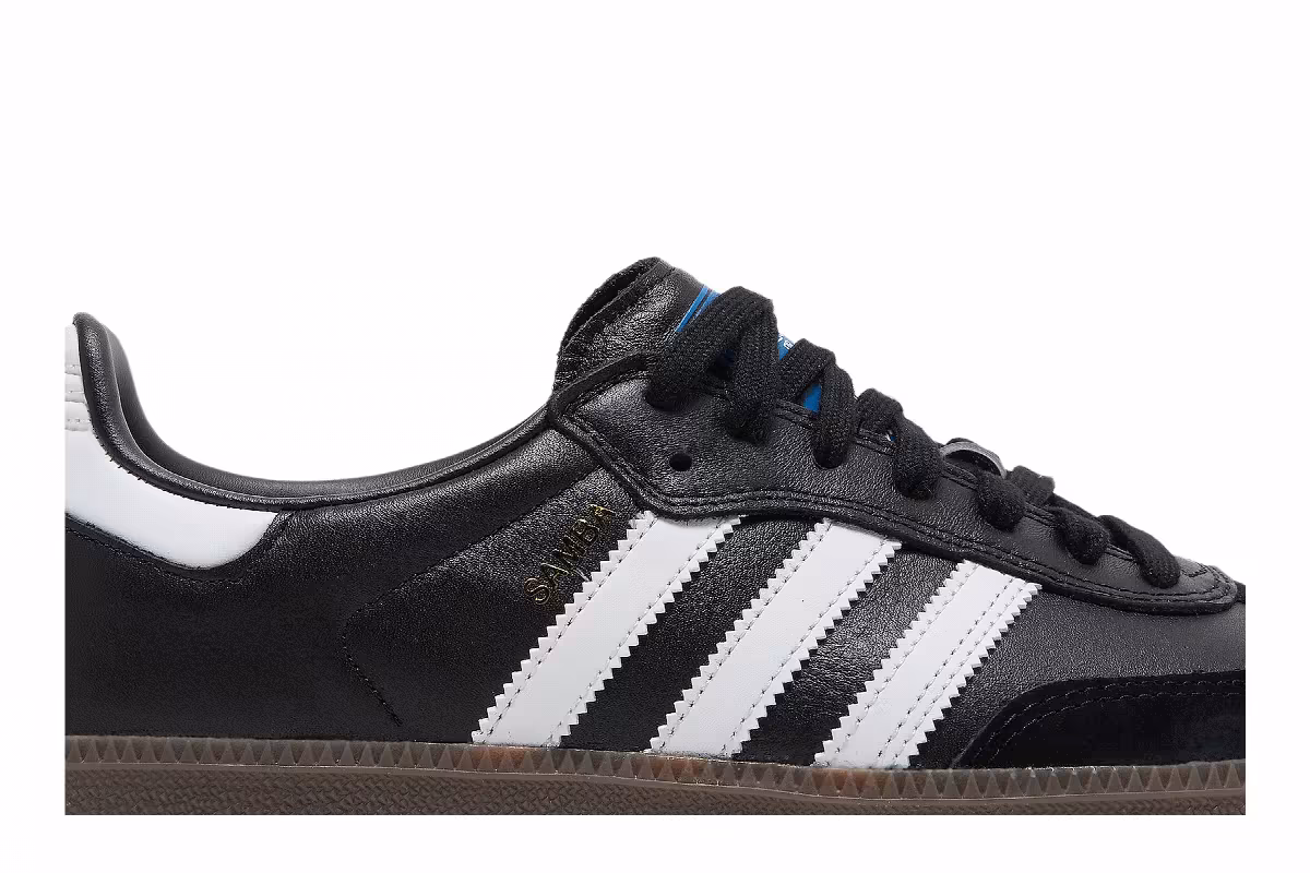 adidas Samba ADV Black White Gum, view 3