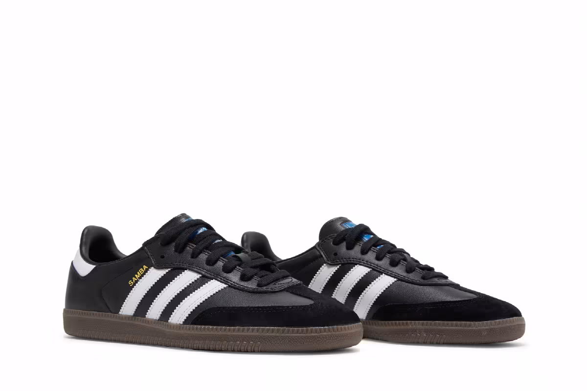 adidas Samba ADV Black White Gum, view 9