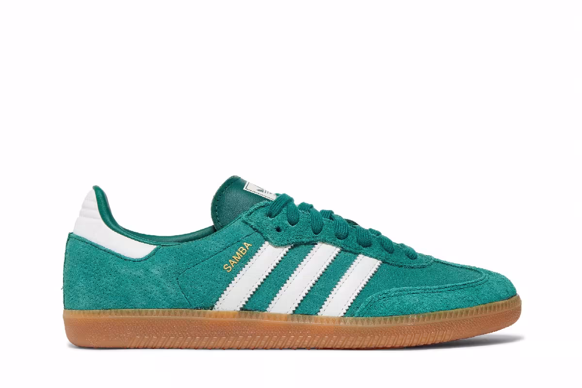 adidas Samba OG Collegiate Green Gum, view 2