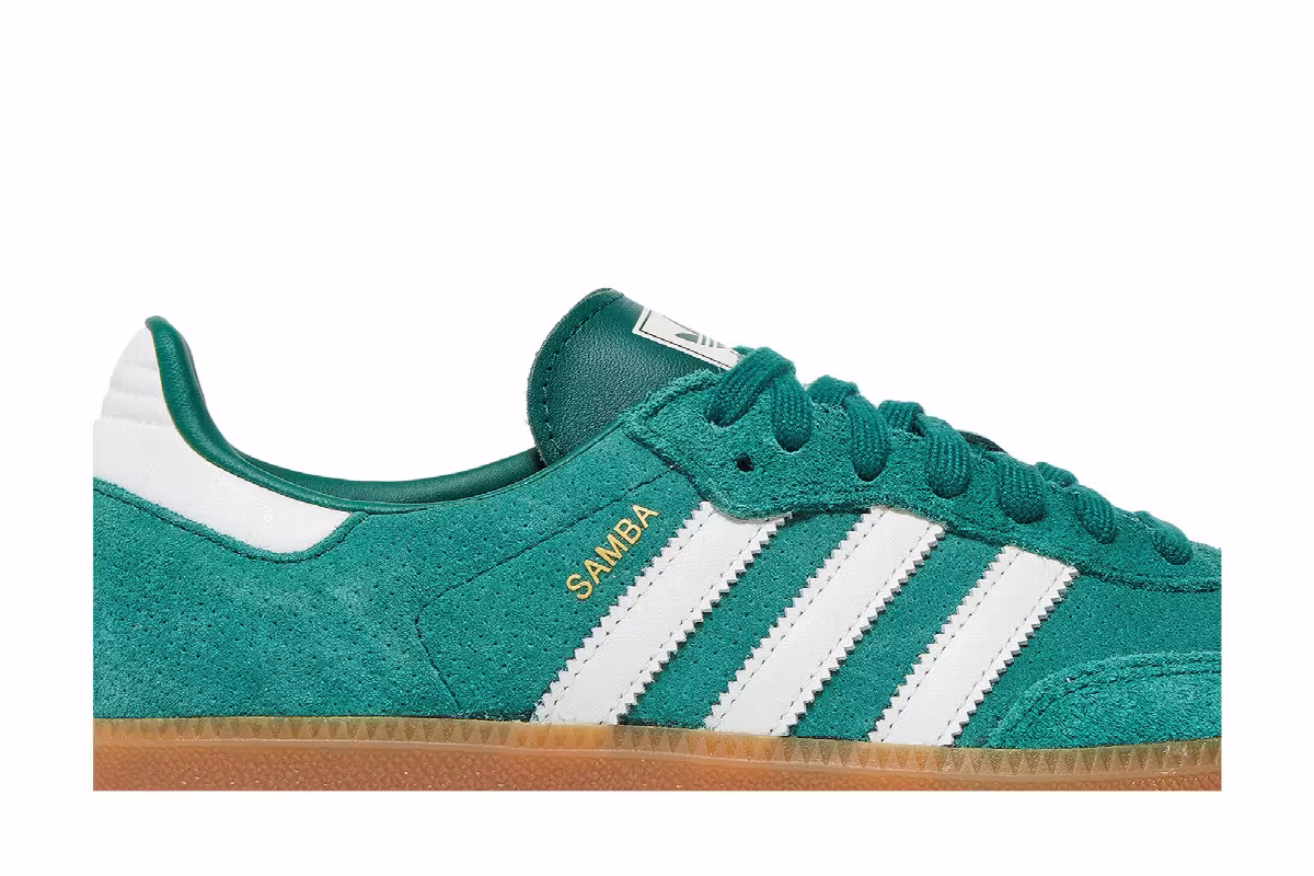 adidas Samba OG Collegiate Green Gum, view 3
