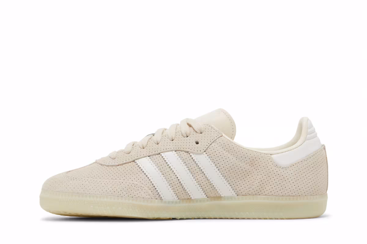 adidas Samba OG White Linen Green, view 4