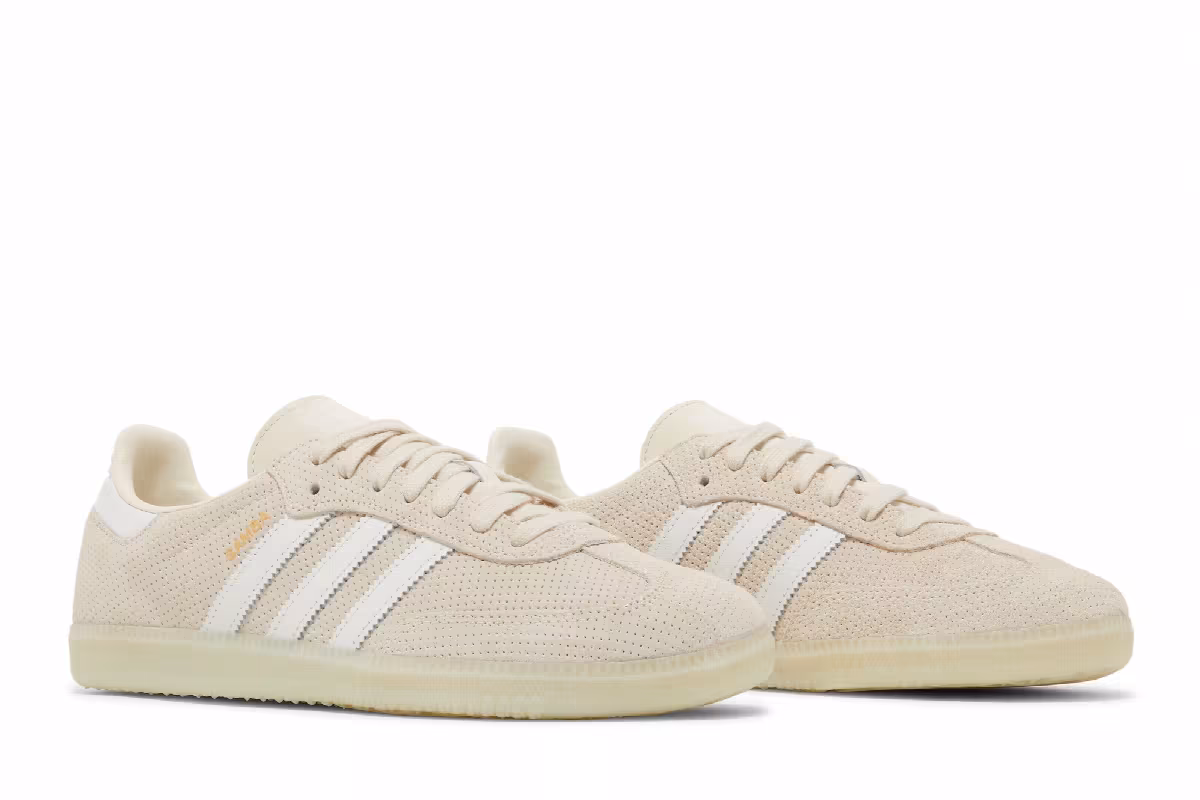 adidas Samba OG White Linen Green, view 9