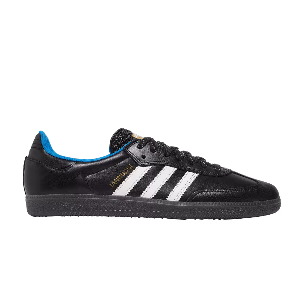 Gino Iannucci x adidas Samba ADV RYR Black Blue Bird