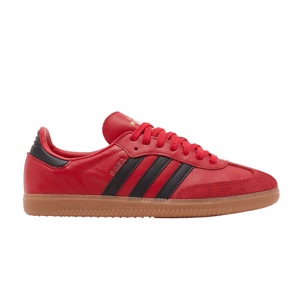FC Bayern Munich x adidas Samba Team Power Red Black