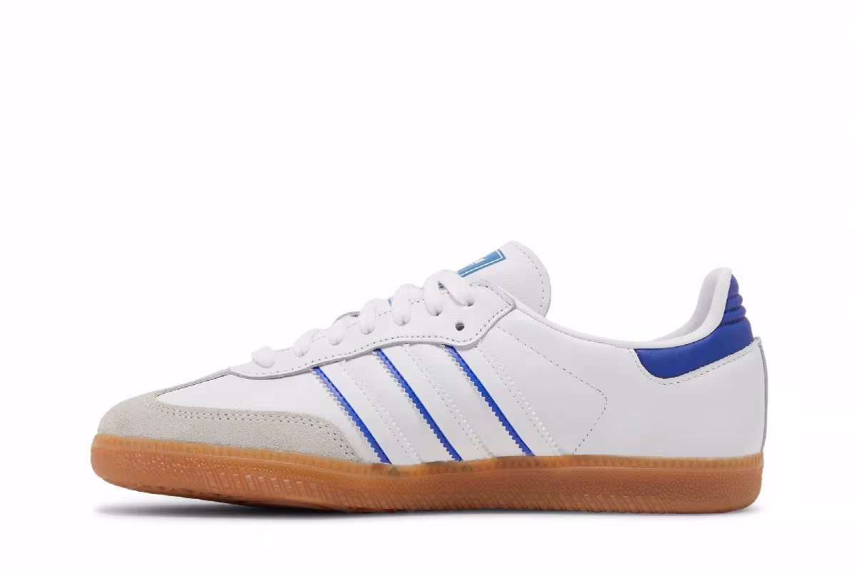 adidas Samba White Lucid Blue, view 4