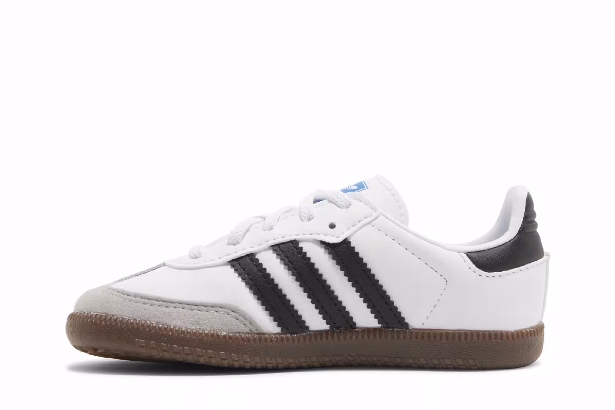 adidas Samba OG I White Black Gum, view 4