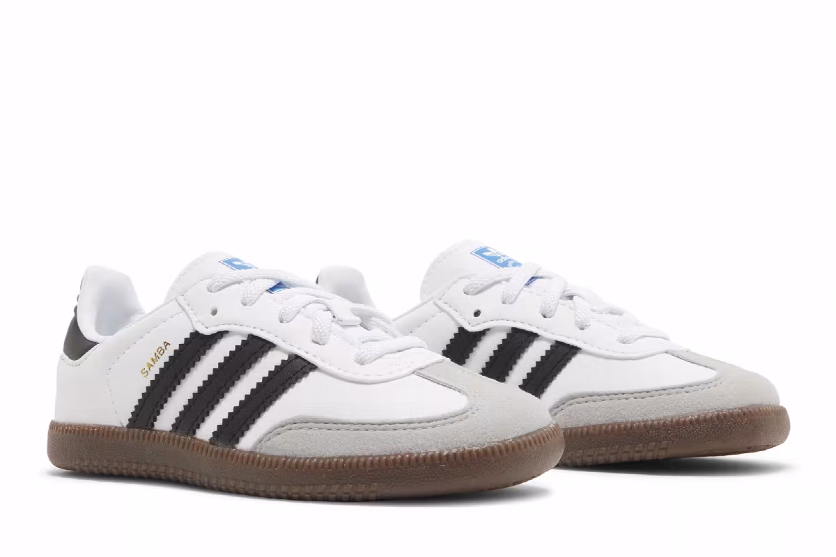 adidas Samba OG I White Black Gum, view 9