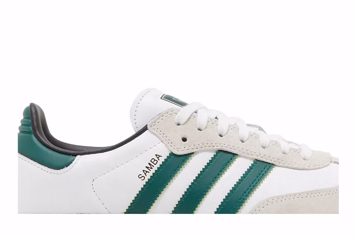 adidas Samba ADV White College Green, view 3