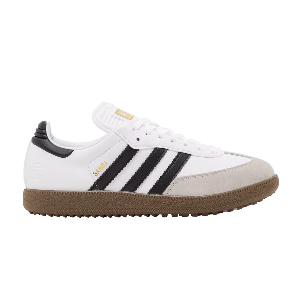 Adidas Samba OG Spikeless Golf LE White Black Gum