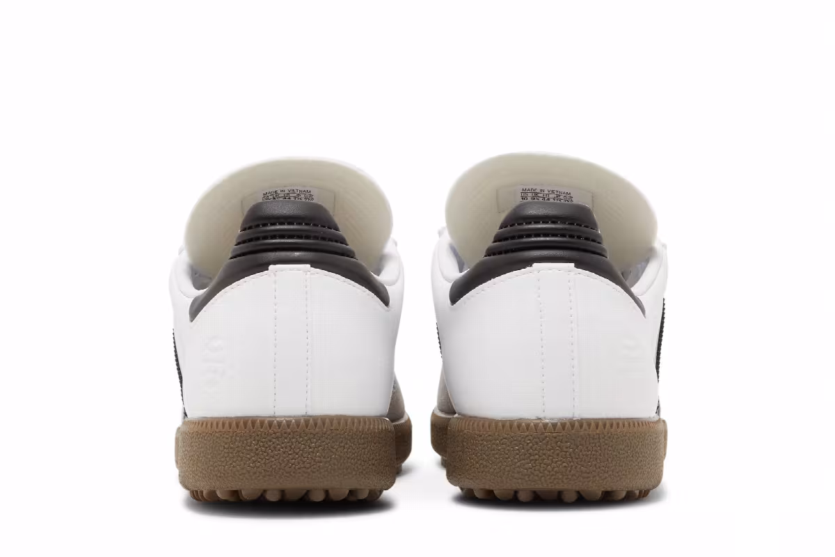 Adidas Samba OG Spikeless Golf LE White Black Gum, view 7