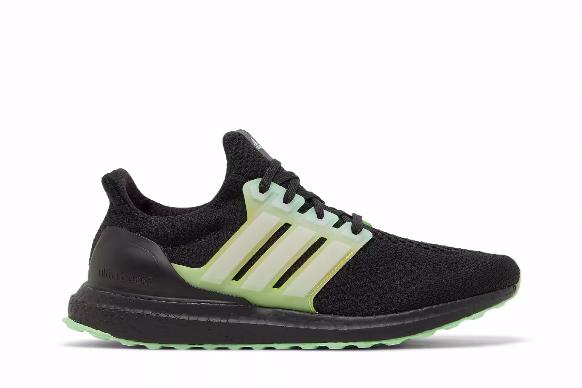 adidas UltraBoost 5.0 DNA Black Beam Green, view 2