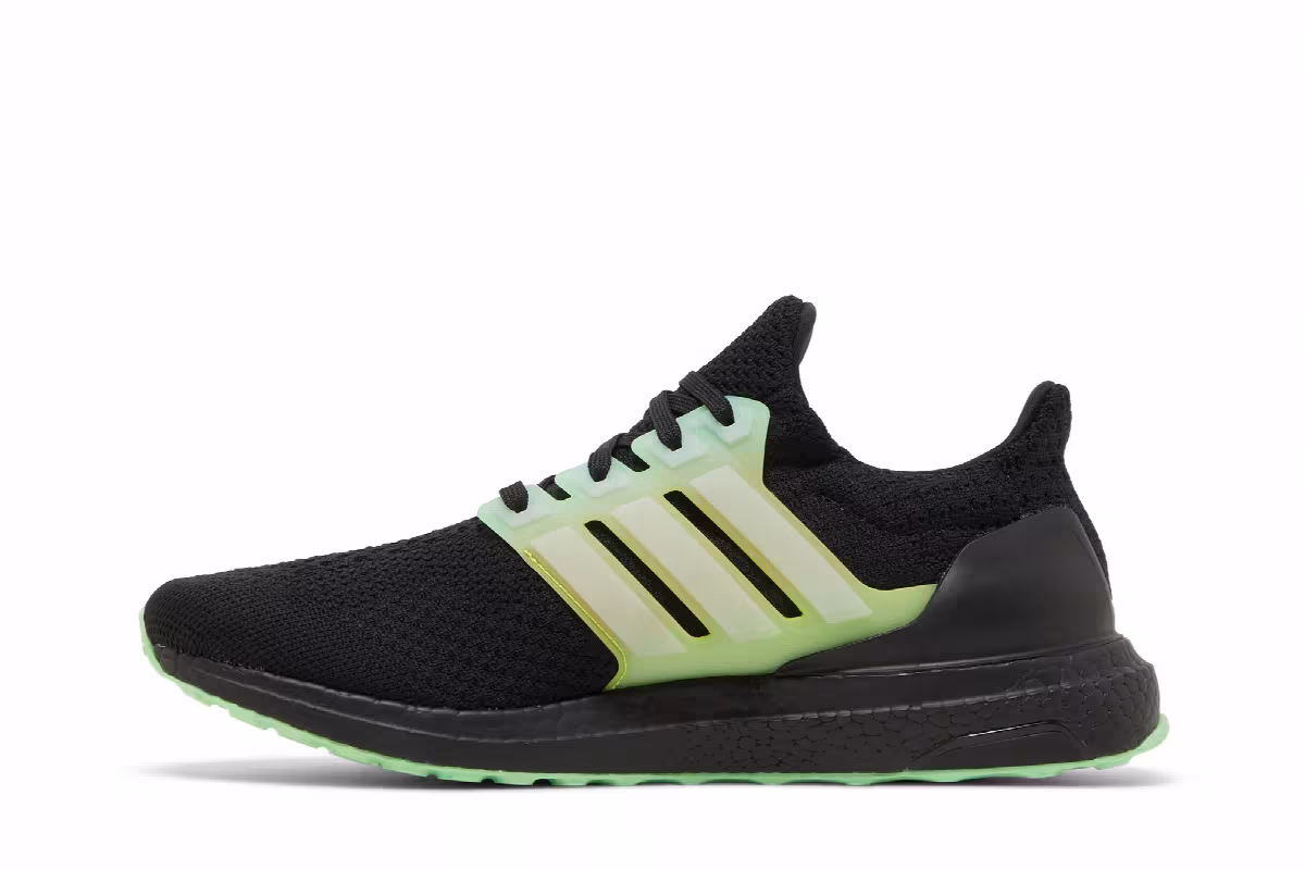 adidas UltraBoost 5.0 DNA Black Beam Green, view 4