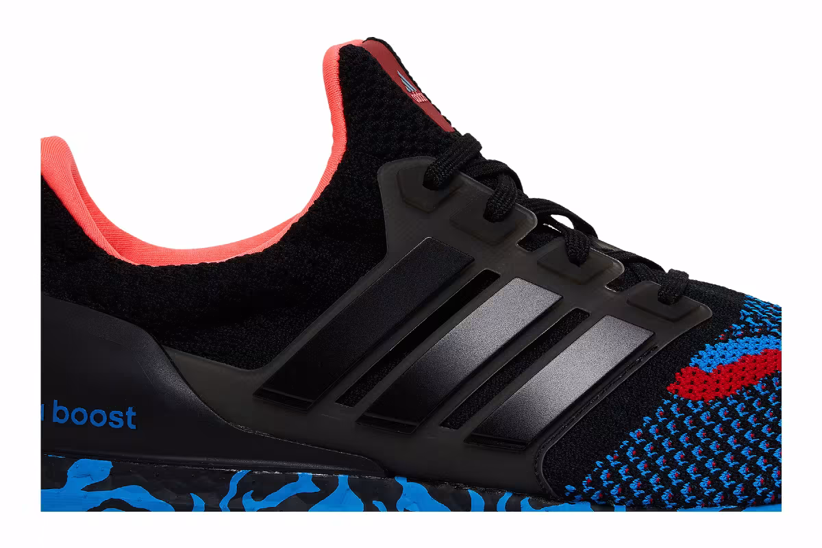 adidas UltraBoost 5.0 DNA Black Vivid Red, view 3