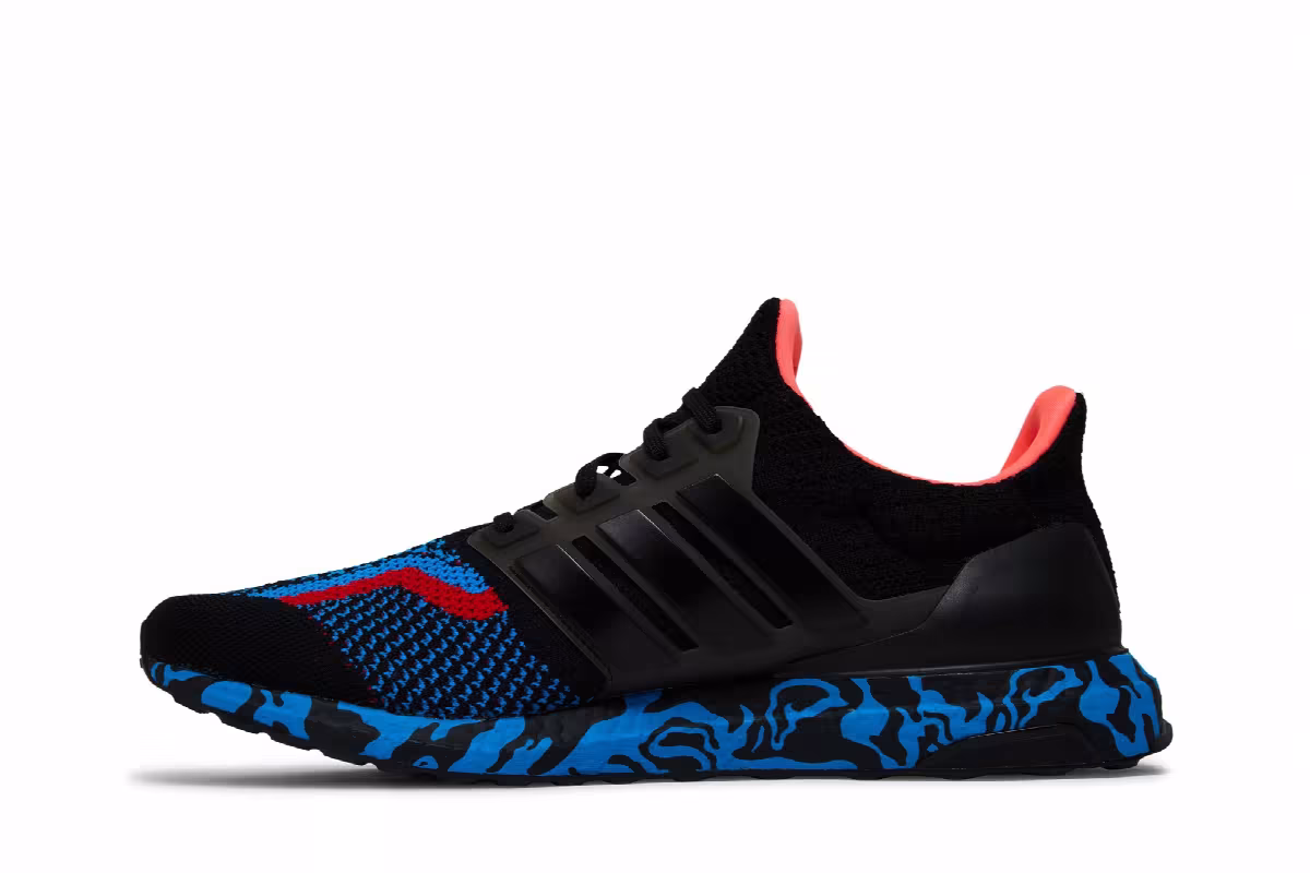 adidas UltraBoost 5.0 DNA Black Vivid Red, view 4