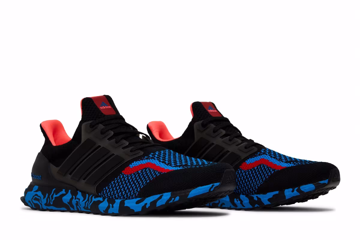 adidas UltraBoost 5.0 DNA Black Vivid Red, view 9