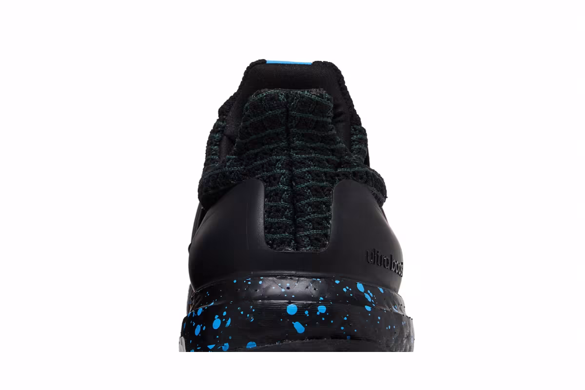 adidas UltraBoost 5.0 DNA J Black Impact Orange Speckled, view 8