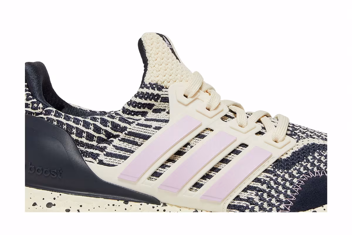 adidas Women's UltraBoost 5.0 DNA Shadow Navy Lilac Speckled, view 3
