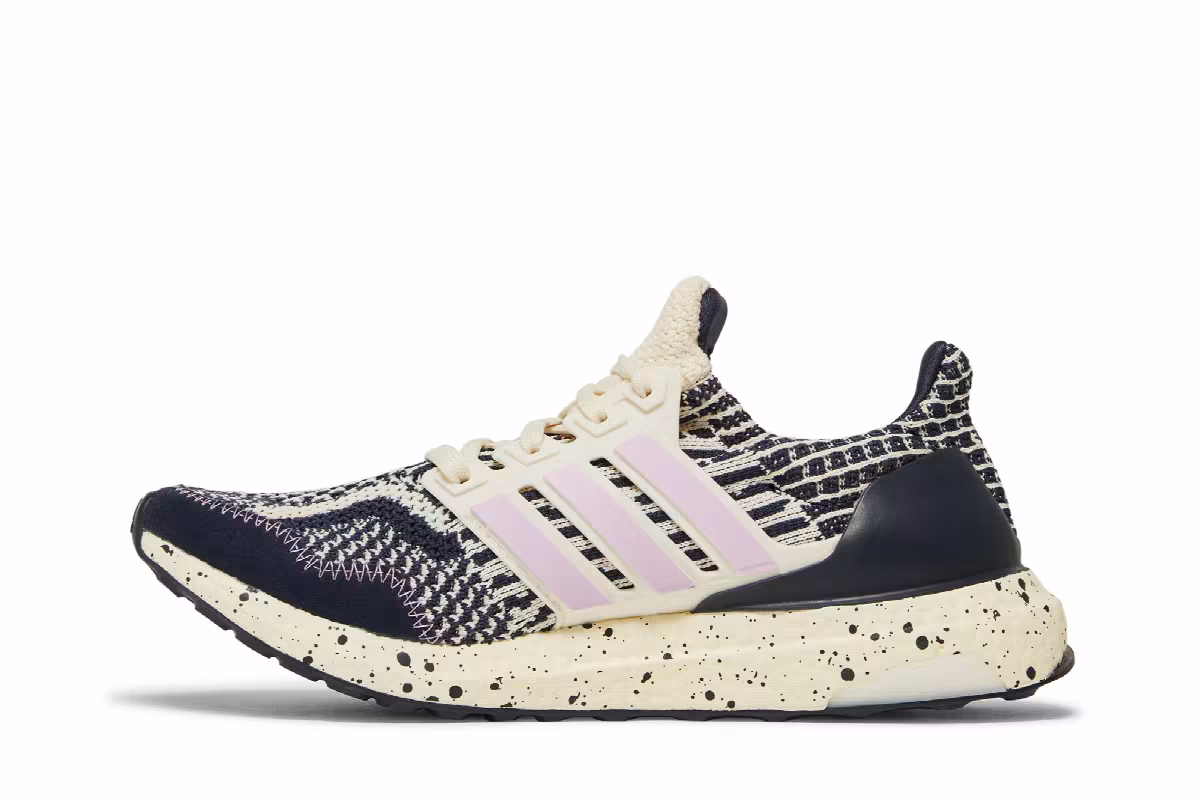 adidas Women's UltraBoost 5.0 DNA Shadow Navy Lilac Speckled, view 4