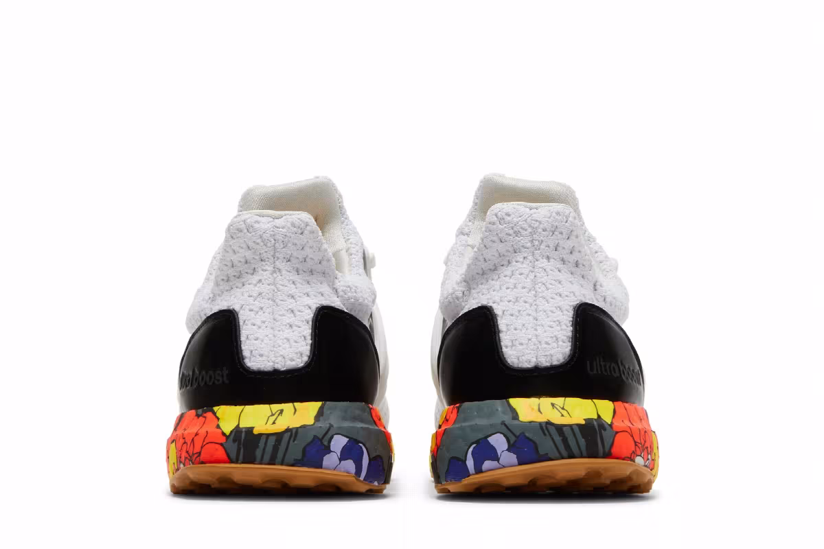 Adidas Women's UltraBoost 5.0 DNA White Floral, view 7