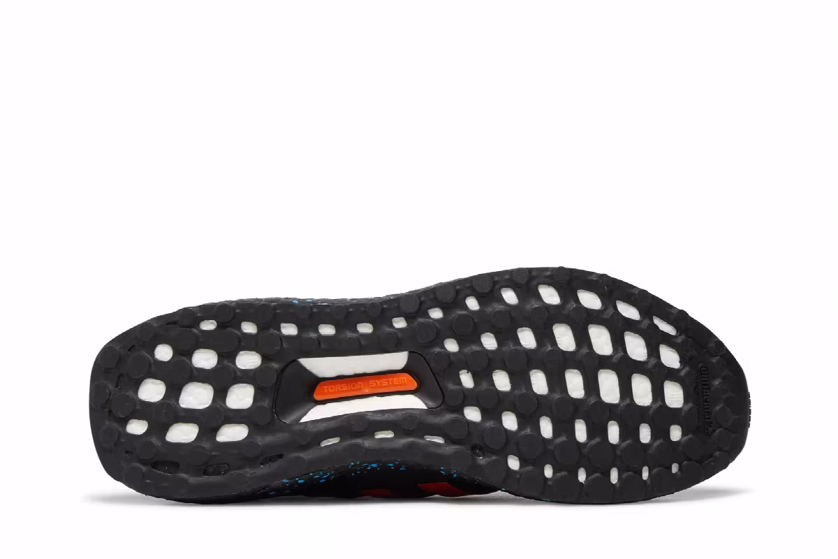 adidas UltraBoost 5.0 DNA Black Green Orange, view 5