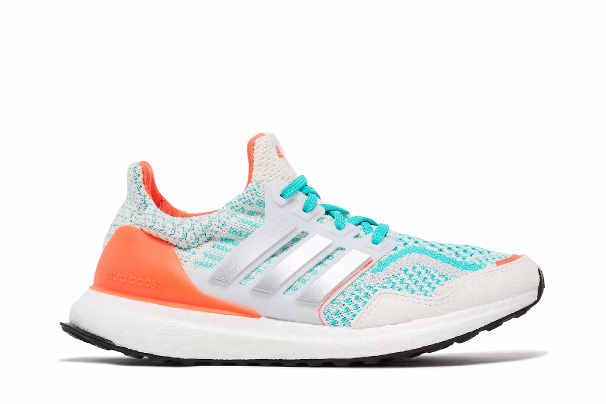 Adidas UltraBoost 5.0 DNA J White Mint Rush, view 2