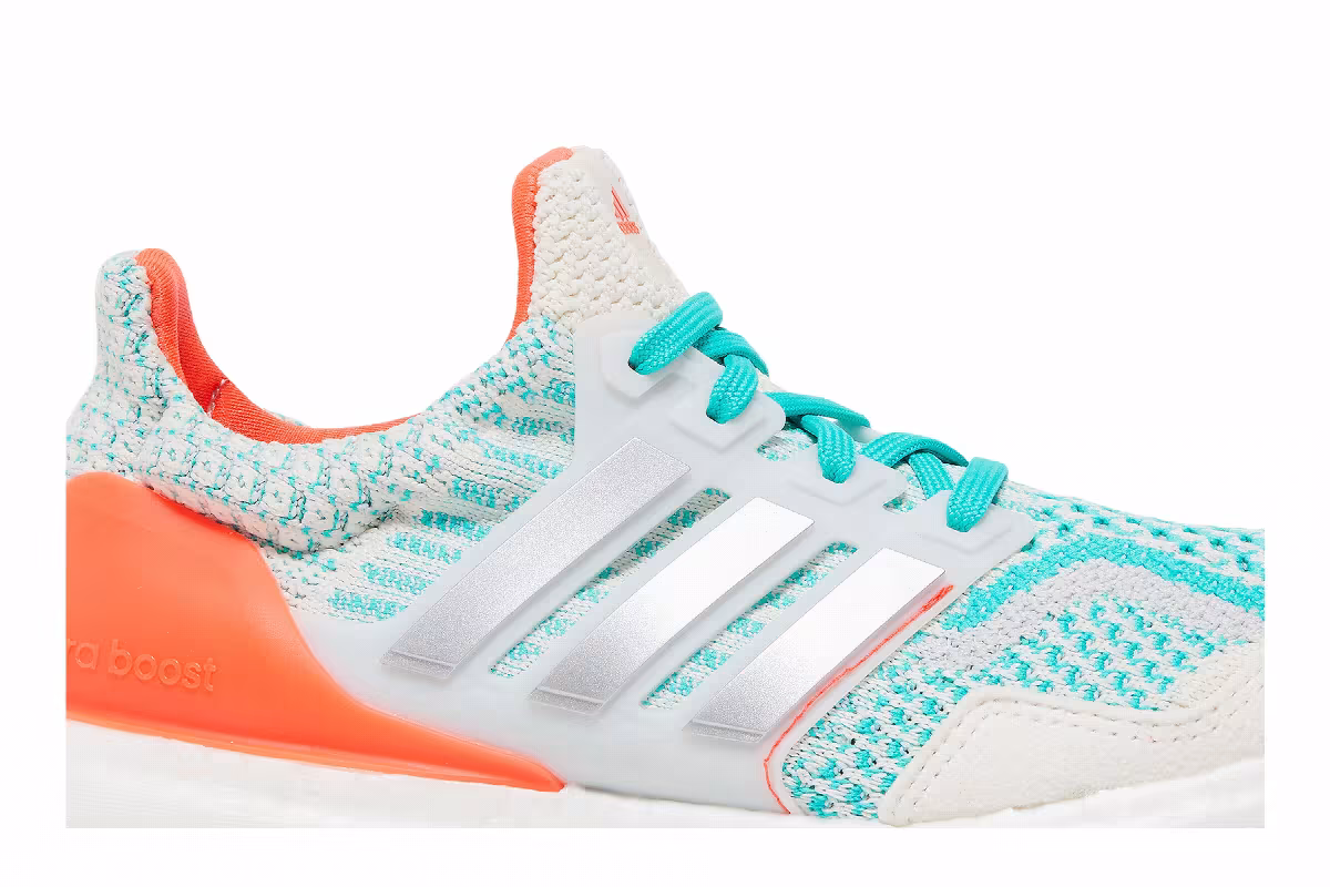 Adidas UltraBoost 5.0 DNA J White Mint Rush, view 3
