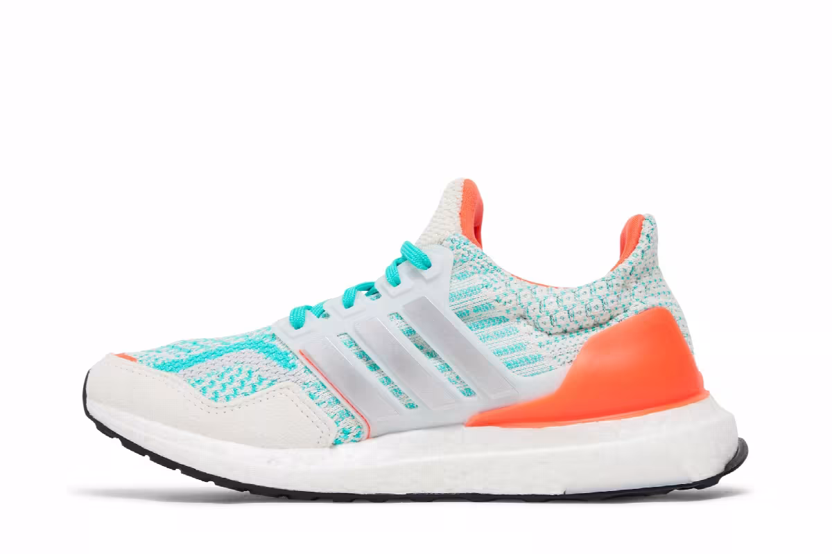 Adidas UltraBoost 5.0 DNA J White Mint Rush, view 4