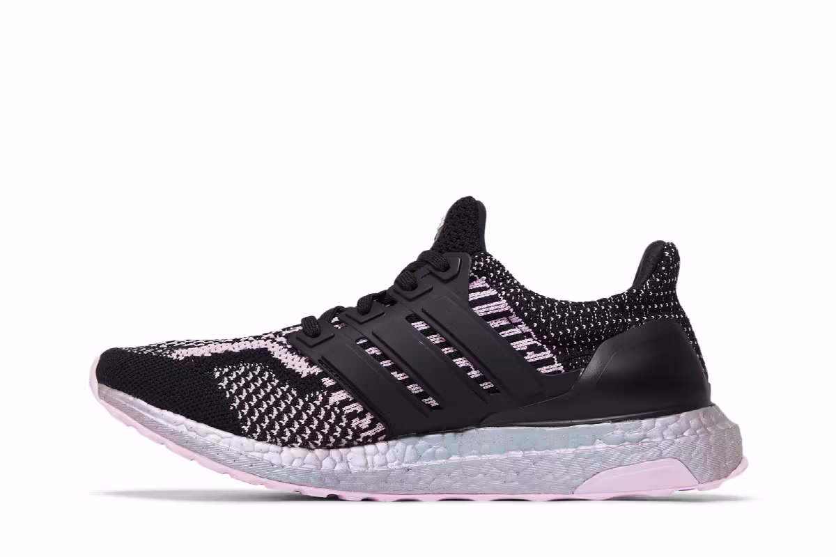 adidas Women's UltraBoost 5.0 Black Almost Pink, view 4