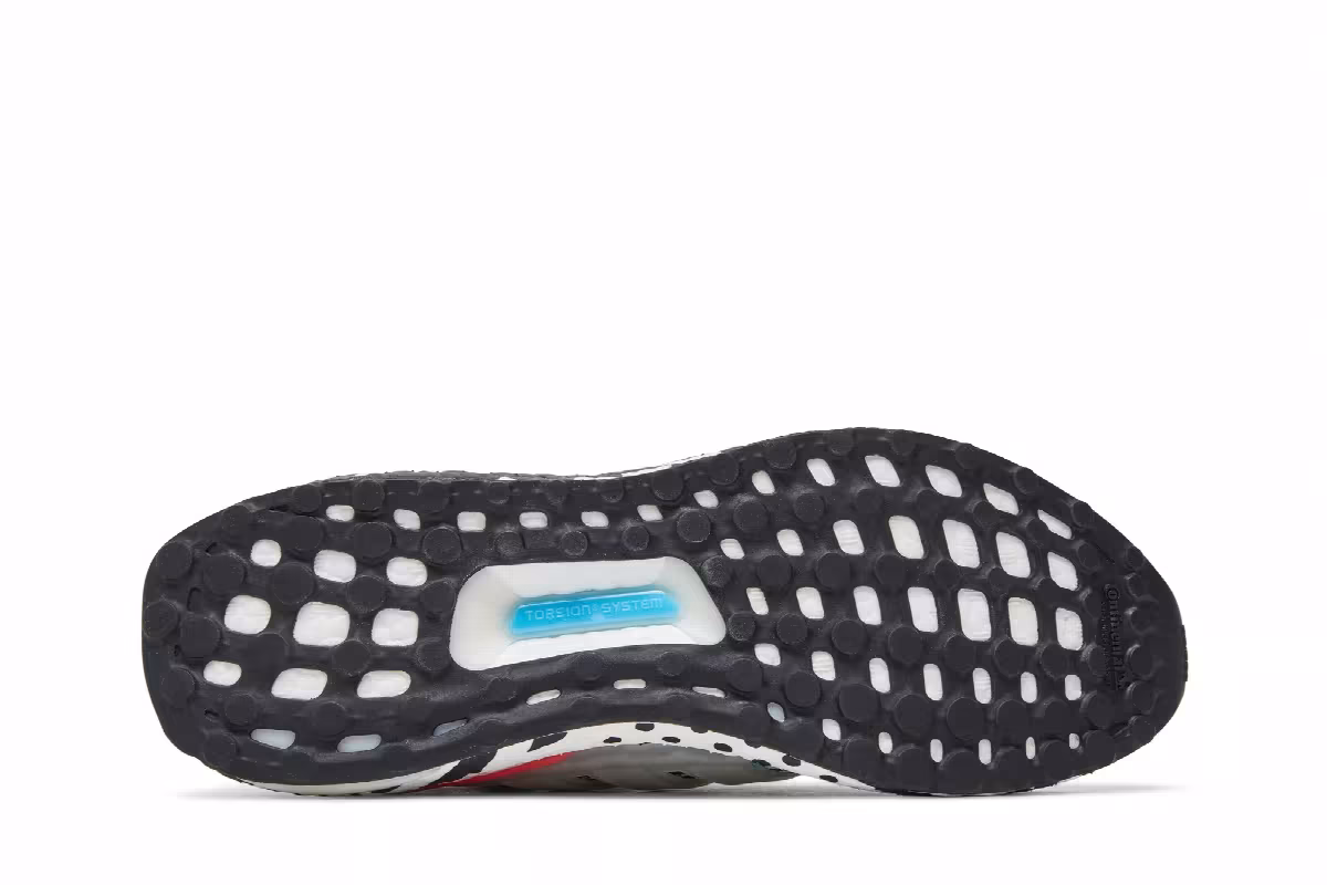 adidas UltraBoost 5.0 DNA Multi Pattern - White Black, view 5