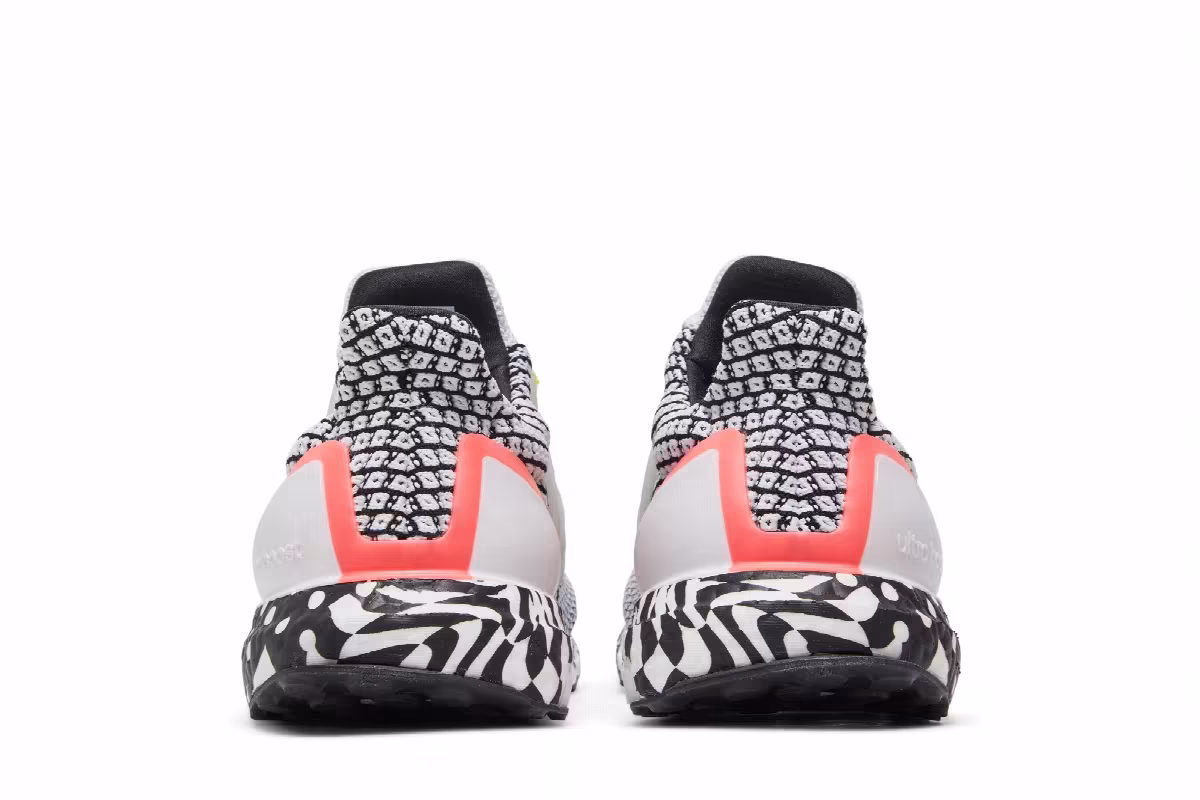 adidas UltraBoost 5.0 DNA Multi Pattern - White Black, view 7