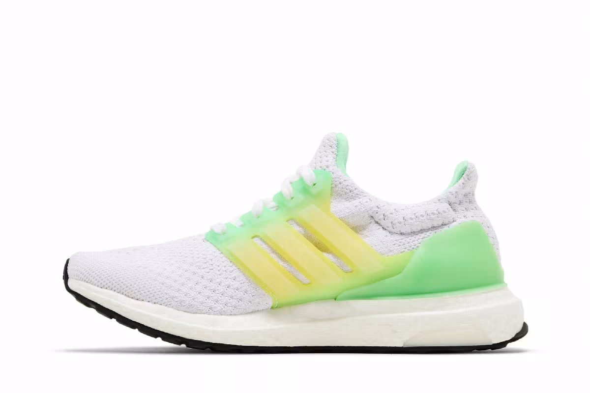 adidas UltraBoost 5.0 DNA J White Beam Green, view 4