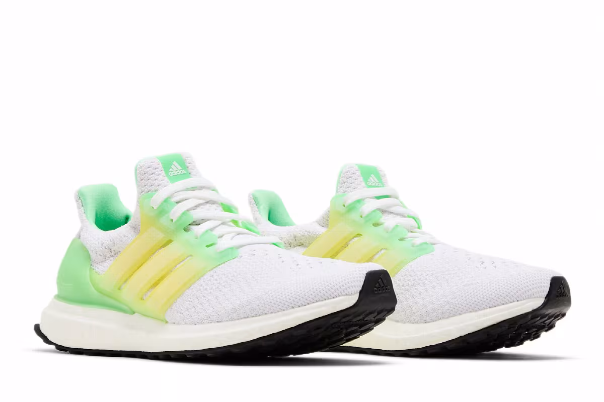adidas UltraBoost 5.0 DNA J White Beam Green, view 9