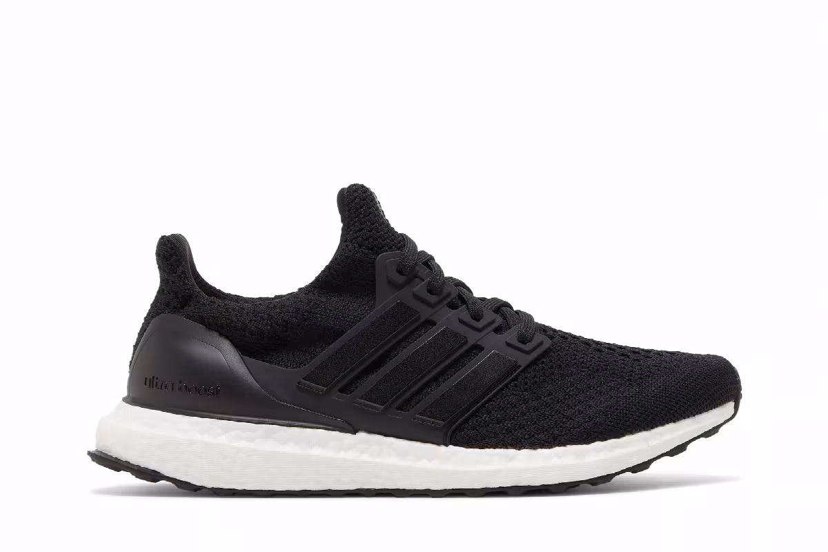 adidas Women's UltraBoost 5.0 DNA Black White, view 2