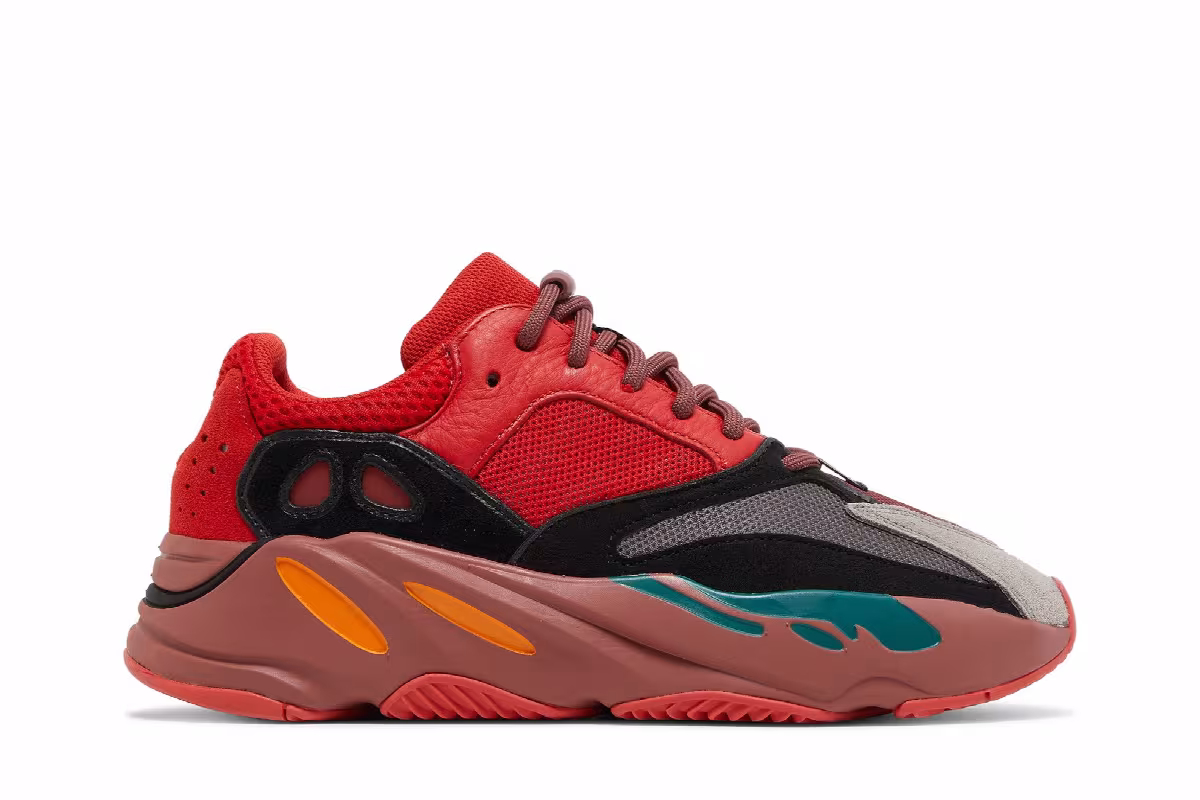 adidas Yeezy Boost 700 Hi-Res Red, view 2
