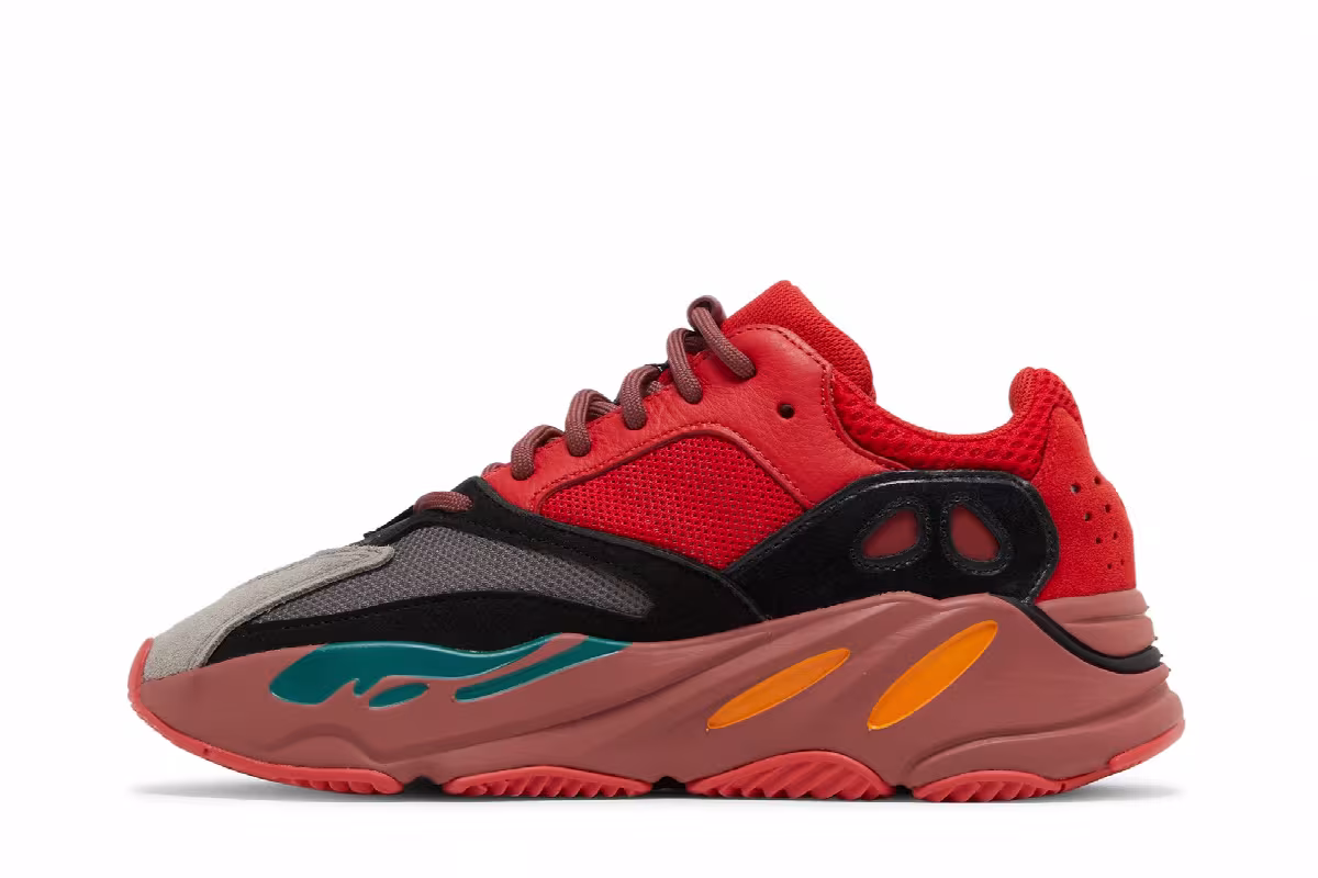 adidas Yeezy Boost 700 Hi-Res Red, view 4