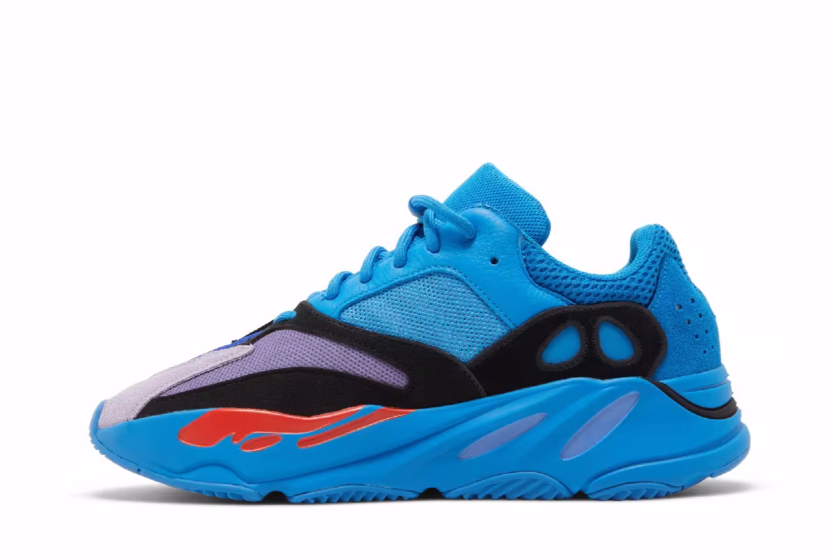 adidas Yeezy Boost 700 Hi-Res Blue, view 4
