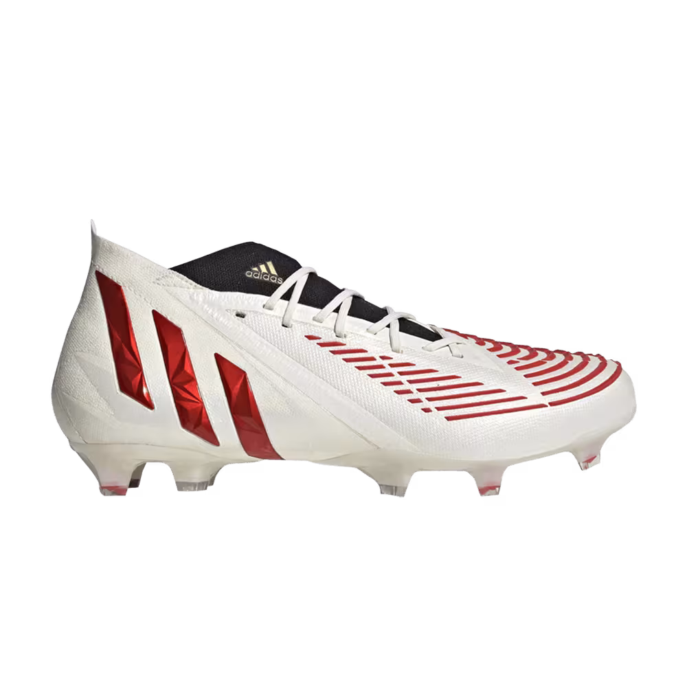 Adidas Predator Edge.1 FG Off White Vivid Red